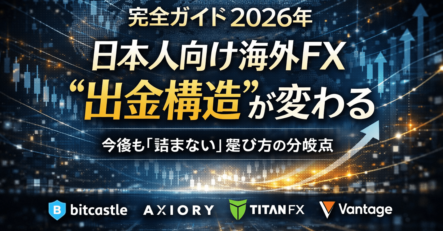 続編】2026年、日本向け海外FXは「出金構造」が変わる｜海外FX無限∞ (MUGEN) 公式