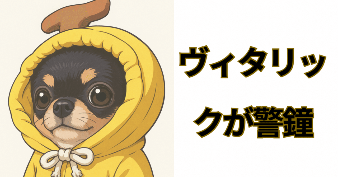 ヴィタリックが警鐘｜株まな部