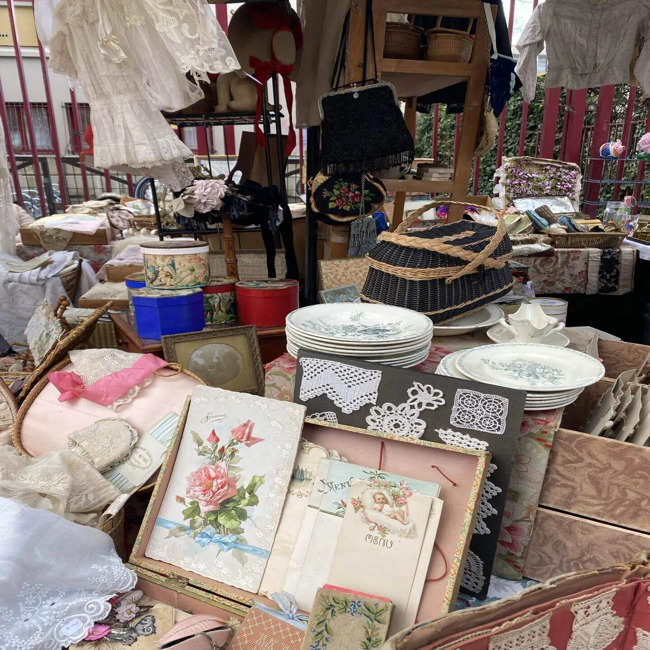 値下げ不可 パリ クリニャンクール 蚤の市 ヴィンテージ Vintage 