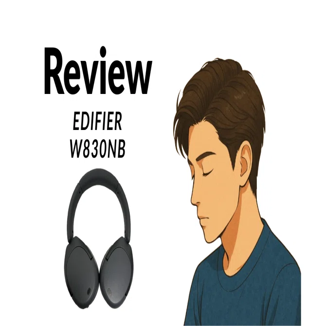 ノイキャンヘッドホンEdifier W830NBを1ヶ月使った本音レビュー