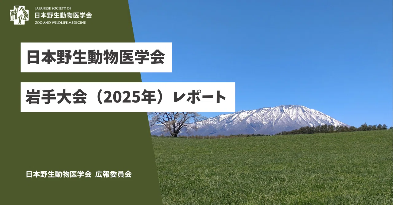 日本野生動物医学会】岩手大会（2025年）レポート｜【公式】日本野生