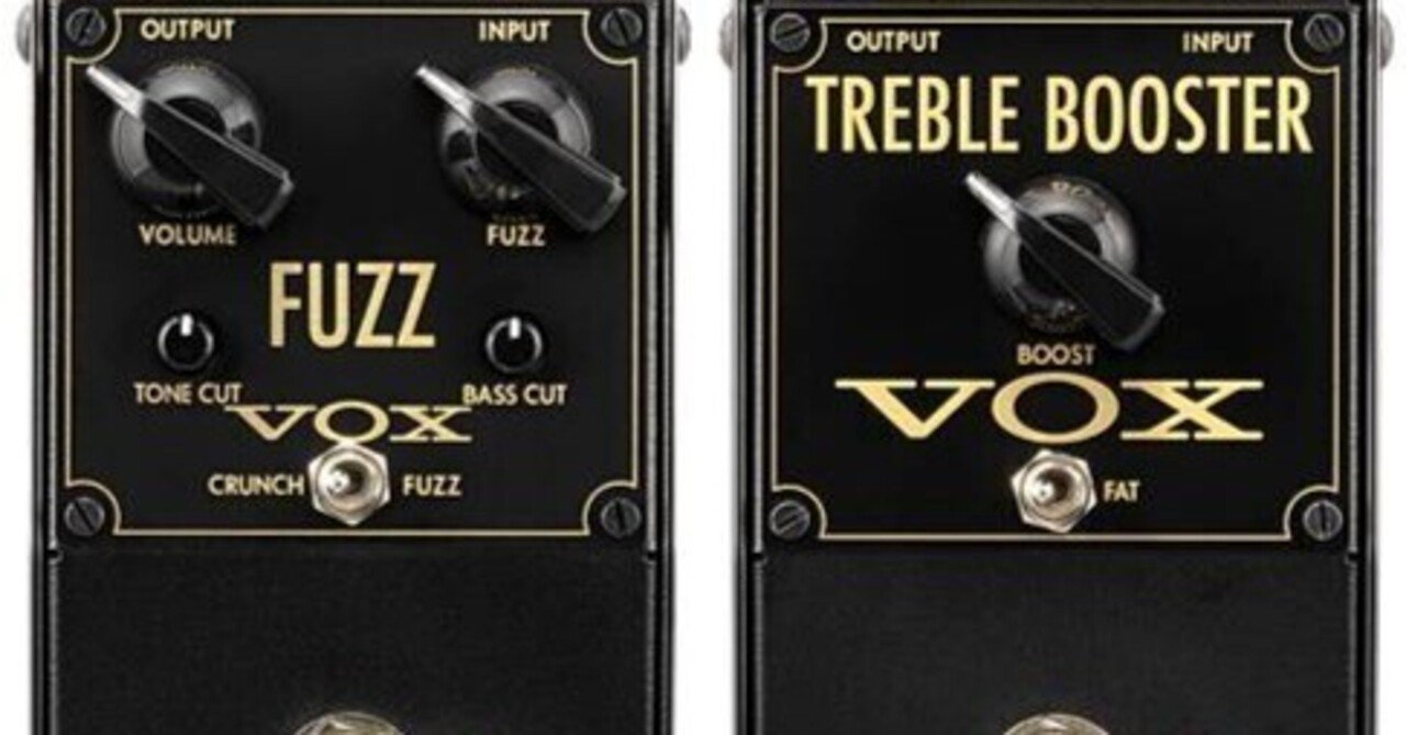 VOXから魅力的なファズ2機種が登場！｜ギター改造ネット出張所