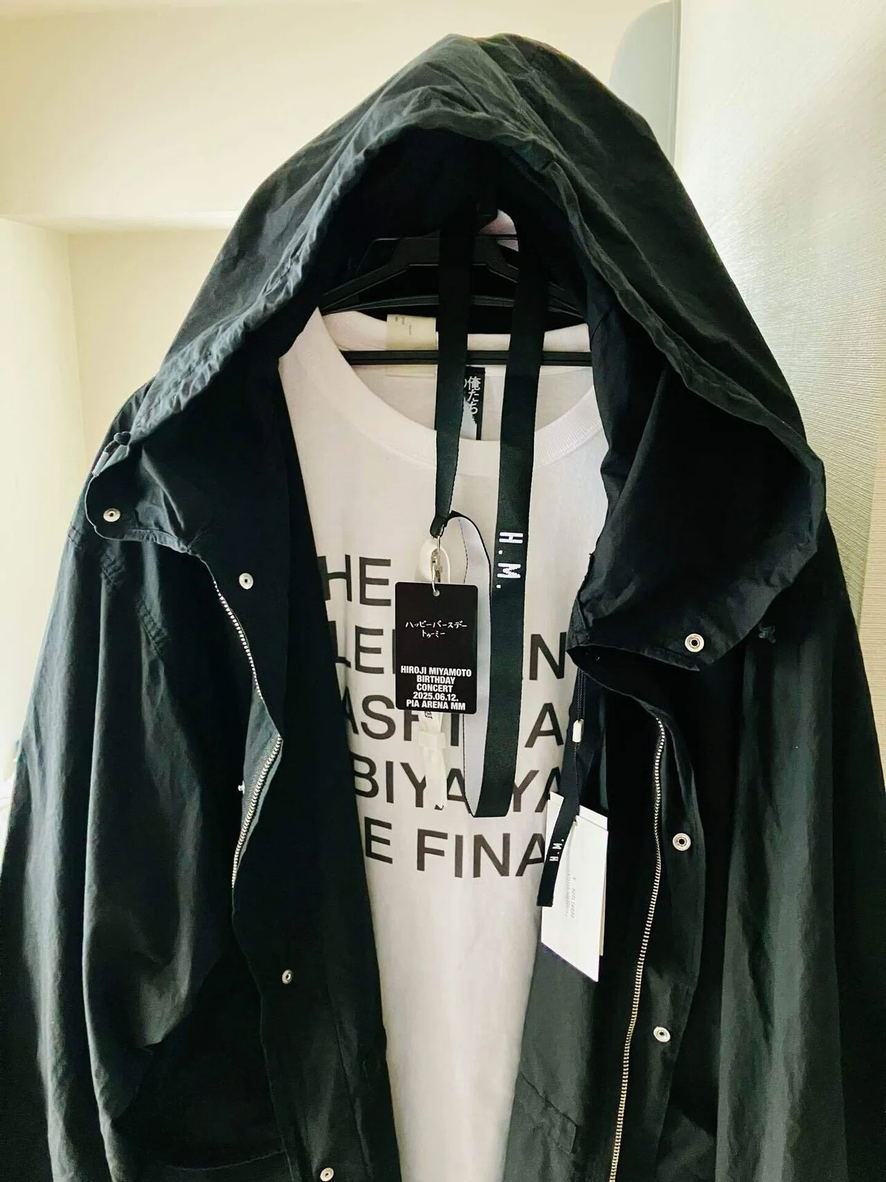 SOLD-OUTグッズ購入レポ】『宮本浩次×N.HOOLYWOODモッズコート