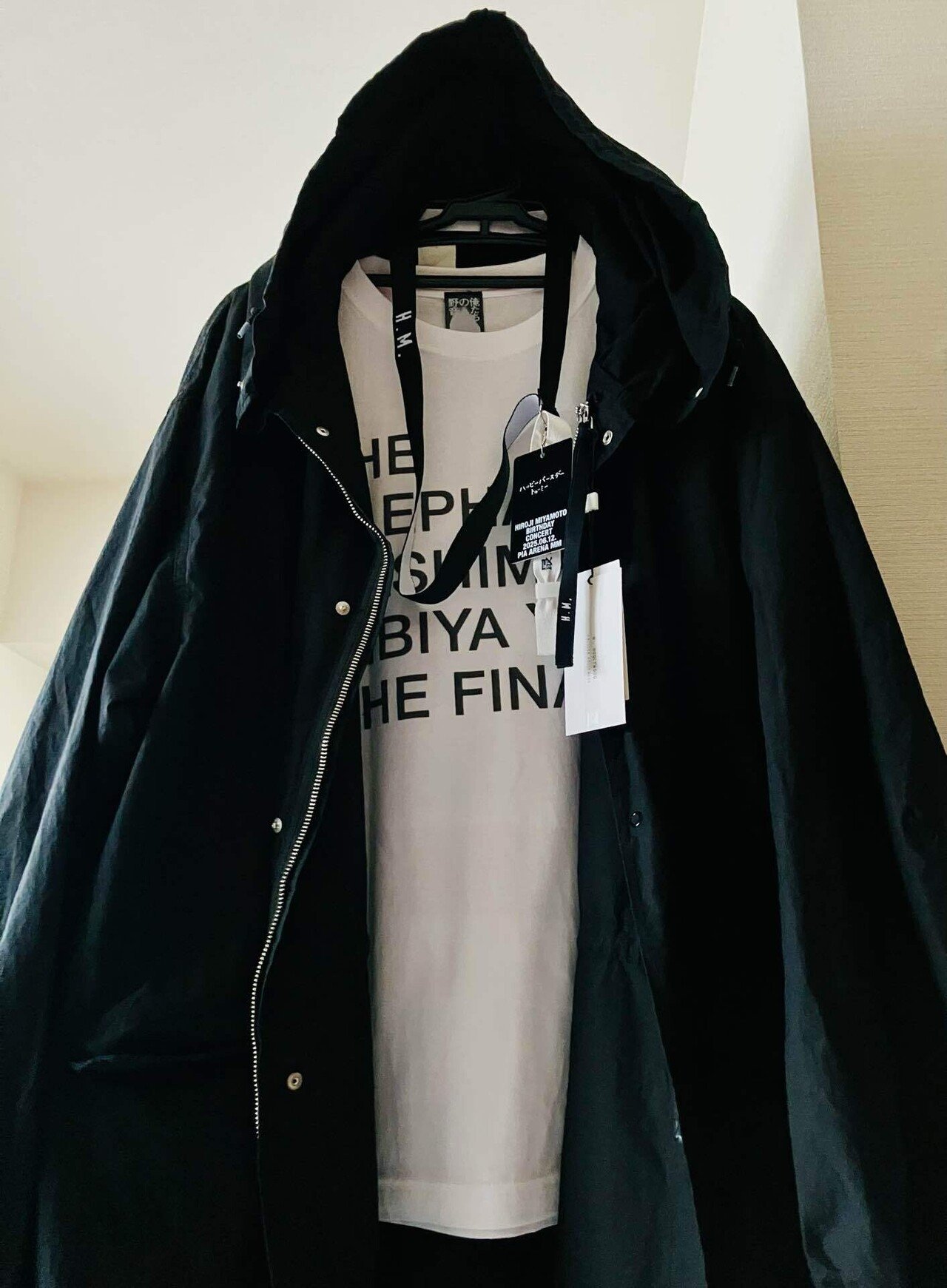 SOLD-OUTグッズ購入レポ】『宮本浩次×N.HOOLYWOODモッズコート