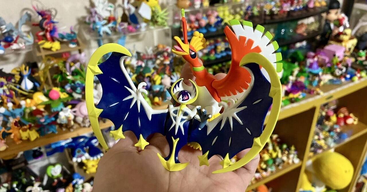 ルナアーラとホウオウのMLモンコレを紹介しました【ポケモンフィギュア