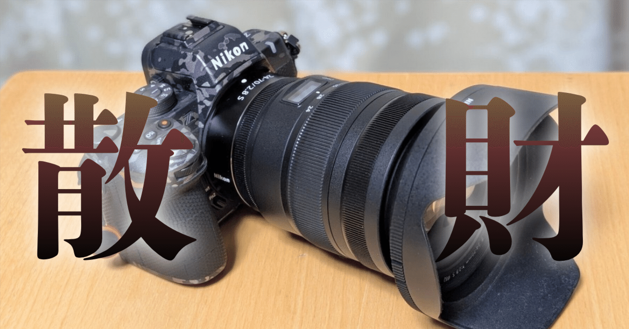 今年一年でロクヨン買えるくらい機材投資したのに更にNikon大三元を