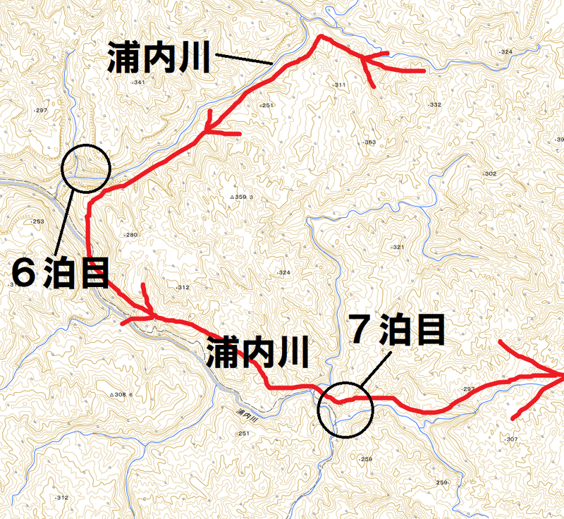 幻の湖６泊、７泊目