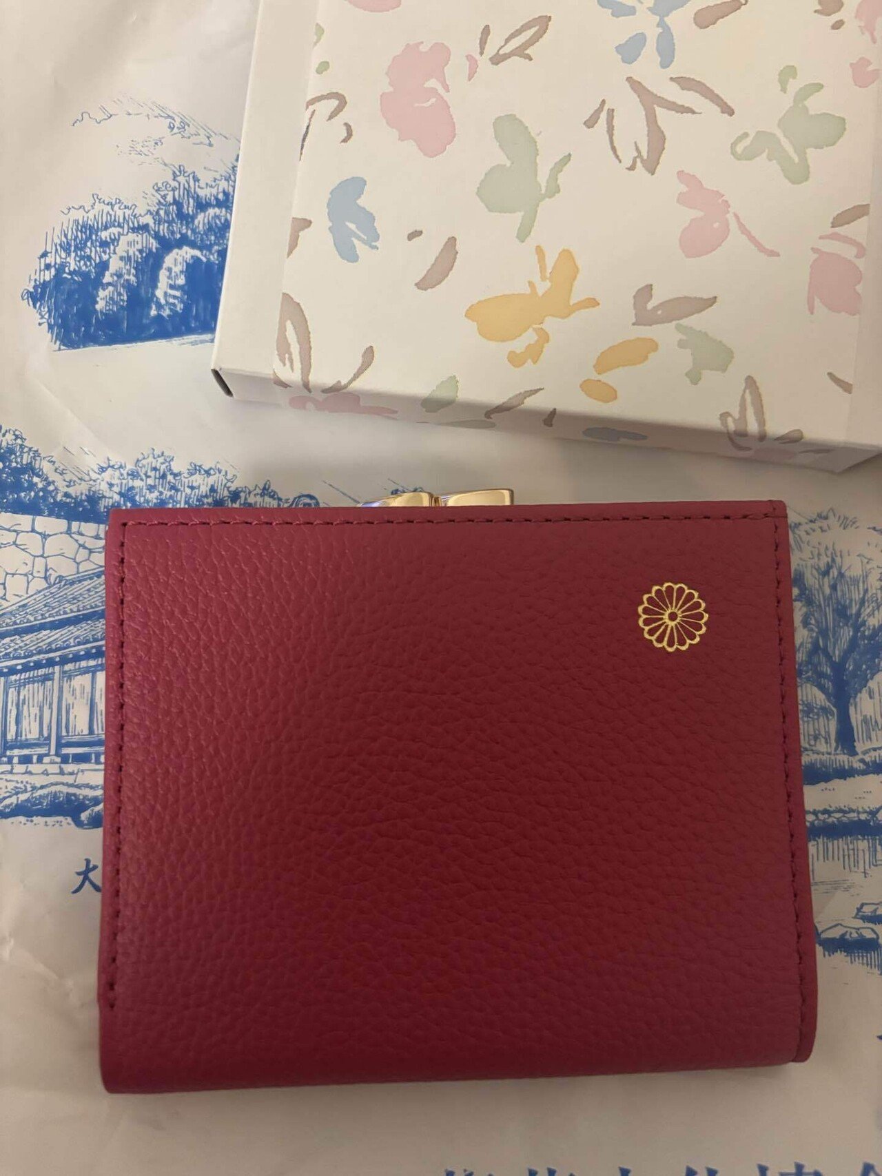 皇居の財布が可愛くて素敵2026年金運アップ‼︎｜山旅グルメブロガーサロン