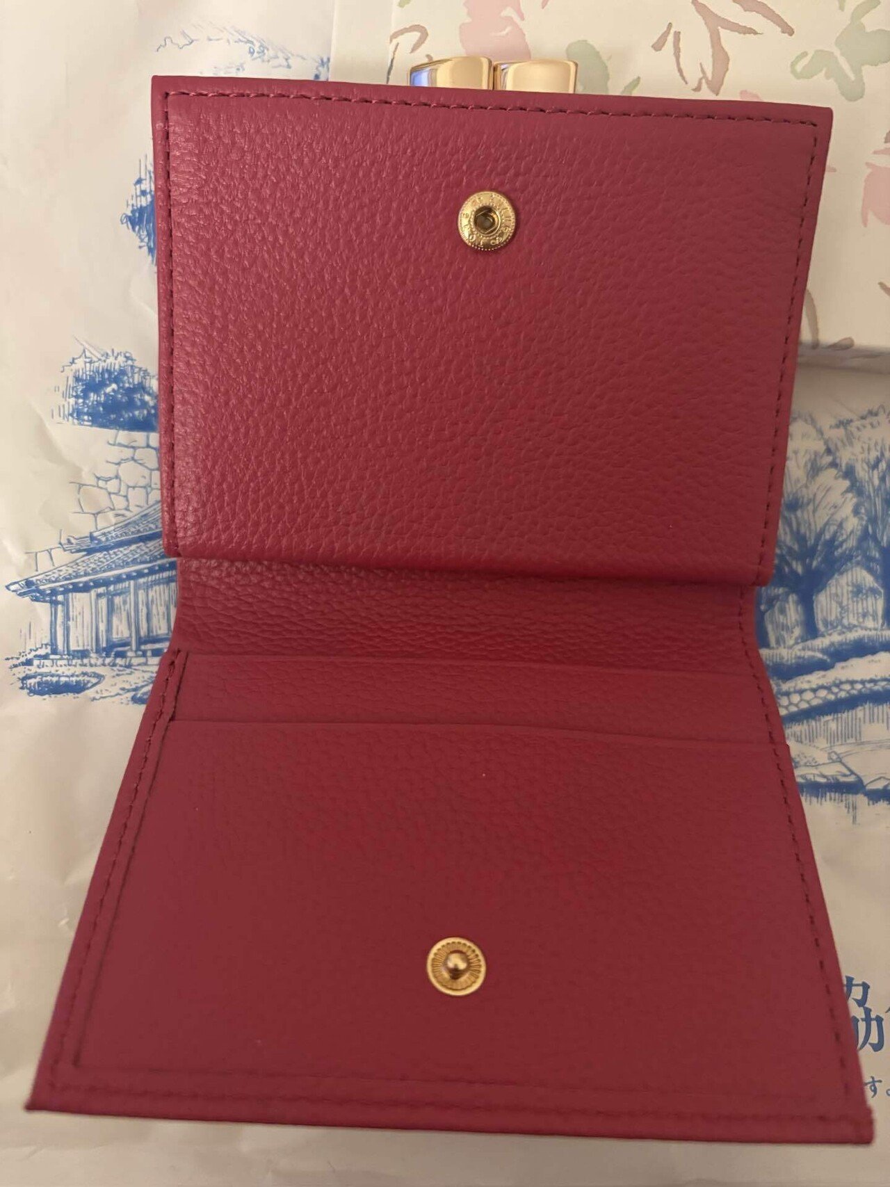 皇居の財布が可愛くて素敵2026年金運アップ‼︎｜山旅グルメブロガーサロン