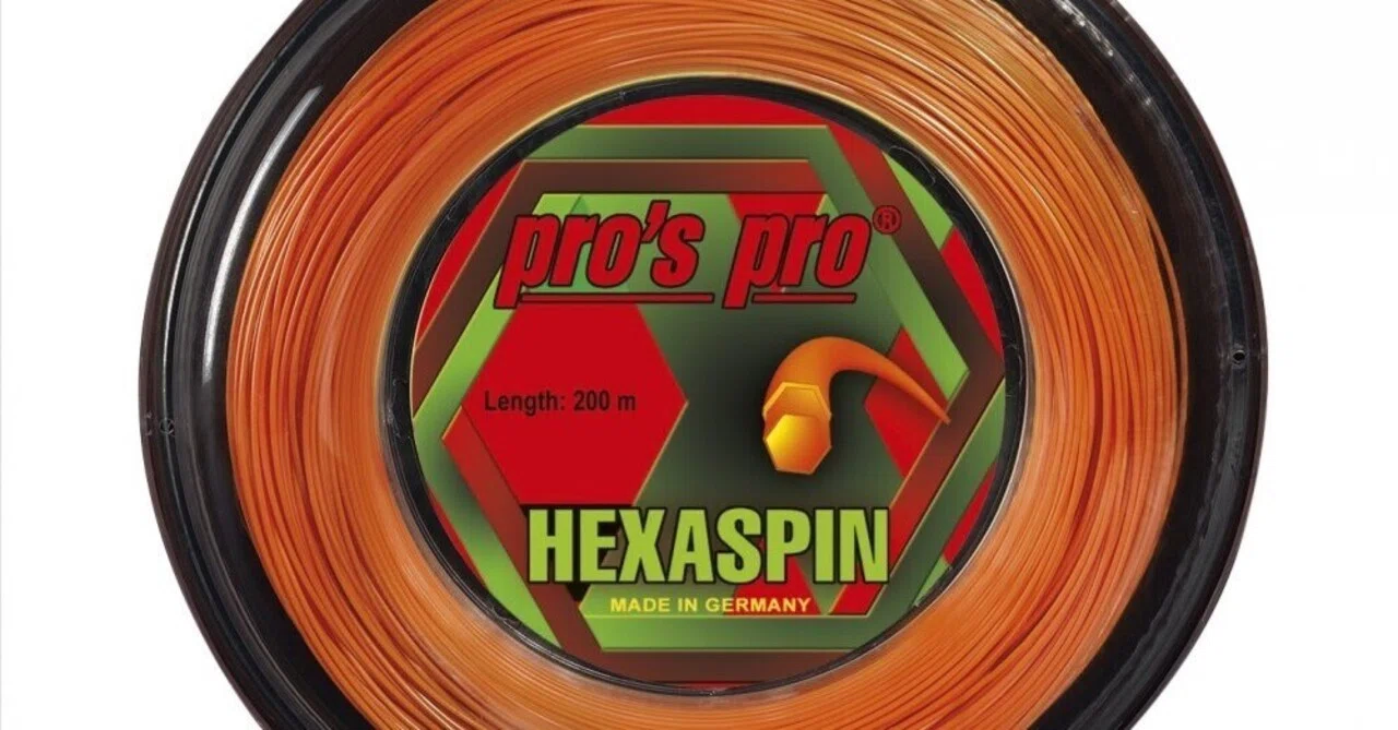 糸】Pro's Pro Hexaspin 120｜STSテニスラボ