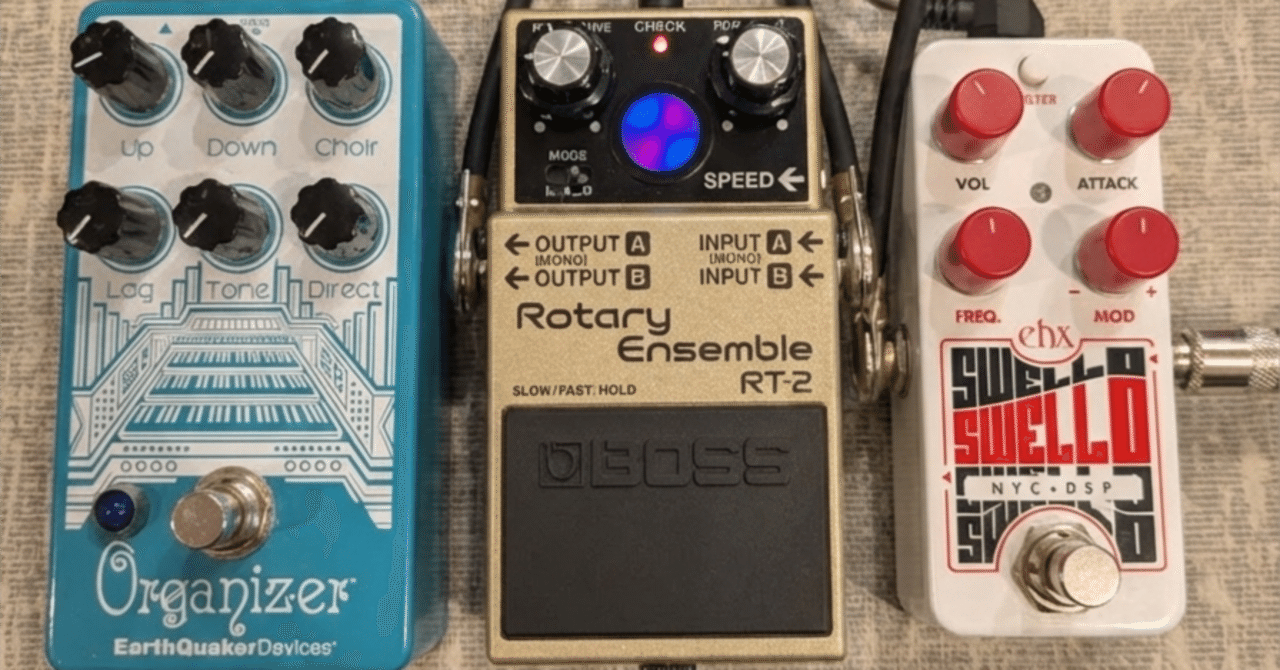 いつ使う？】飛び道具的エフェクター試奏レビュー RT-2/Organizer