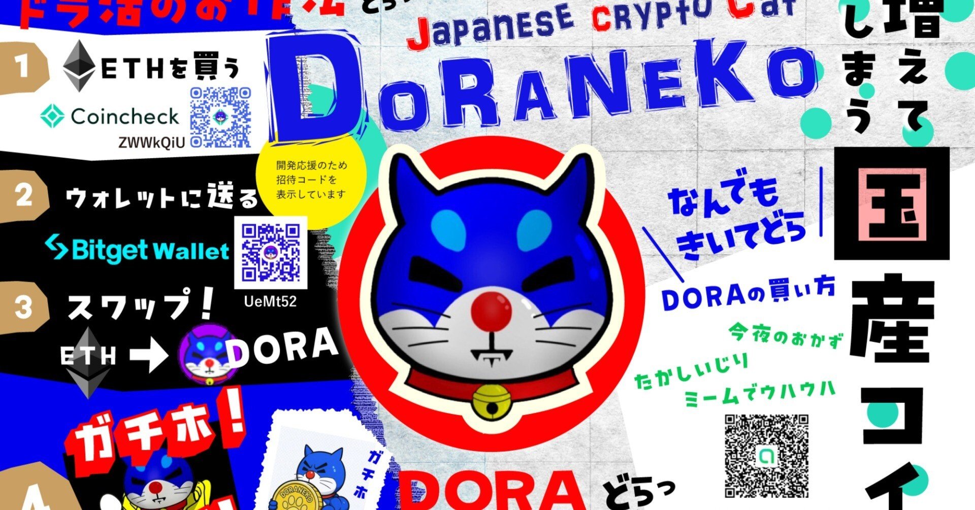 おトクに＞みんなで育てる青い猫②最新版✨仮想通貨暗号資産DORANEKO ドラネコ｜よろず屋 ゆに婆