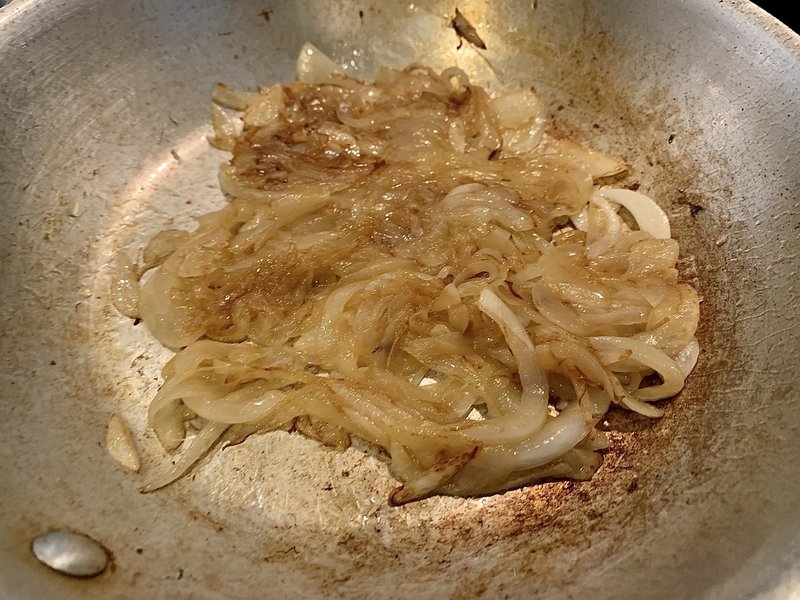 新玉ねぎとアンチョビのパスタ Tmk503 Note