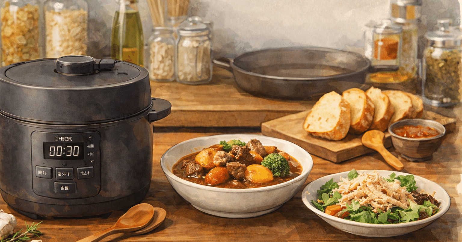 タイガー魔法瓶 電気圧力鍋 COK-N400 を使ってわかったこと― 多機能