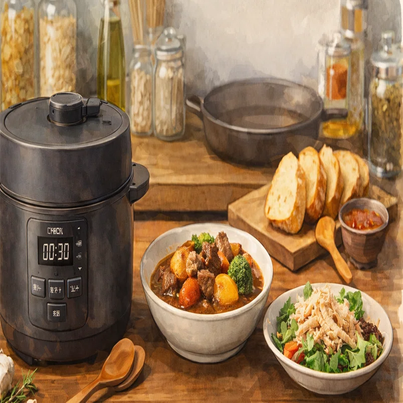 タイガー魔法瓶 電気圧力鍋 COK-N400 マットブラック 電気圧力鍋＜TIGER COOKPOT＞COK-N220/N400 - タイガー魔法瓶