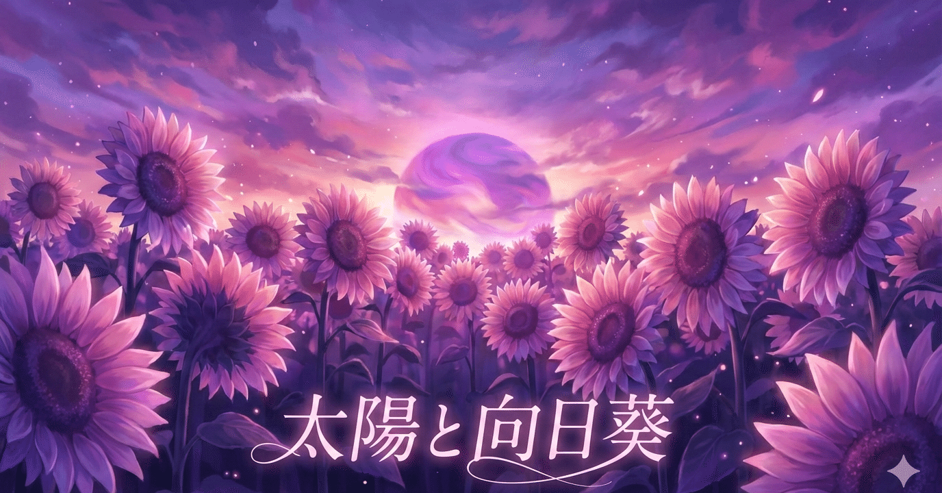 Flower 太陽と向日葵 告知ポスター B2 太陽と向日葵/Flower｜ジェニー