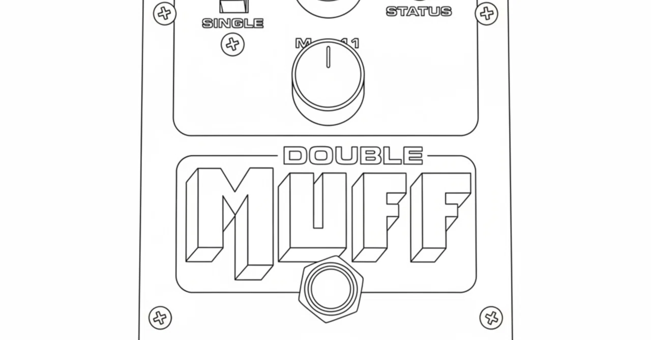 要説明確認　中身は近年物のBig Muff　筐体はエルクbigmuff Big Muff｜S (Varelser)