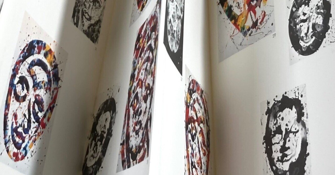 サム・フランシス作品 36 KAOs（FACES）｜daily-sumus note