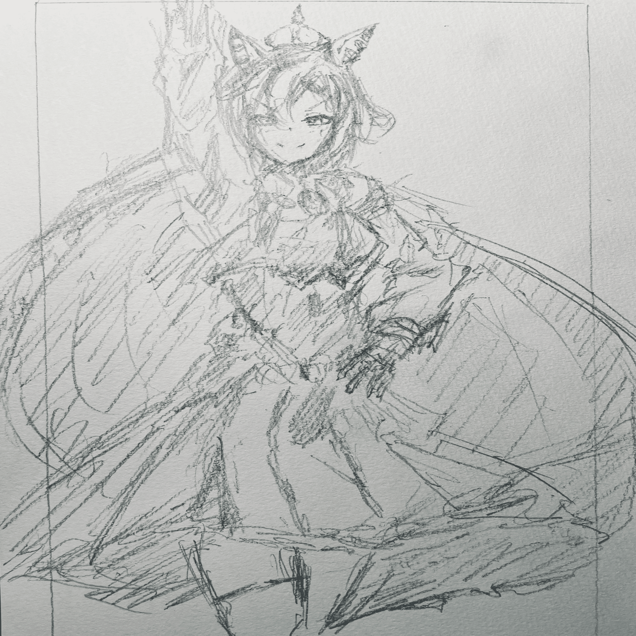 ざっくり！イラストメイキング#1｜お絵描き好きの雨音澄(うおんちょう)