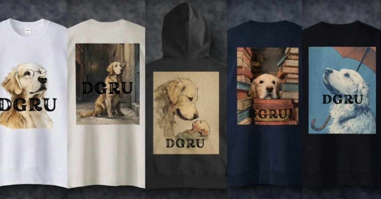 ゴールデンレトリバー好きに届けたいグッズ紹介 |DGRU/犬好きのアパレルブランド