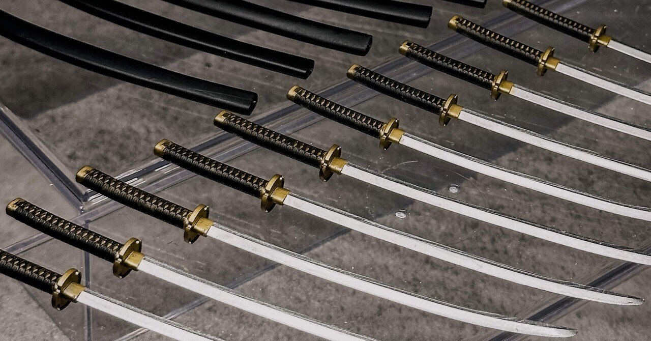 新商品紹介】1/12スケール 日本刀＆鞘｜OTAKA custom Studio｜OTAKA