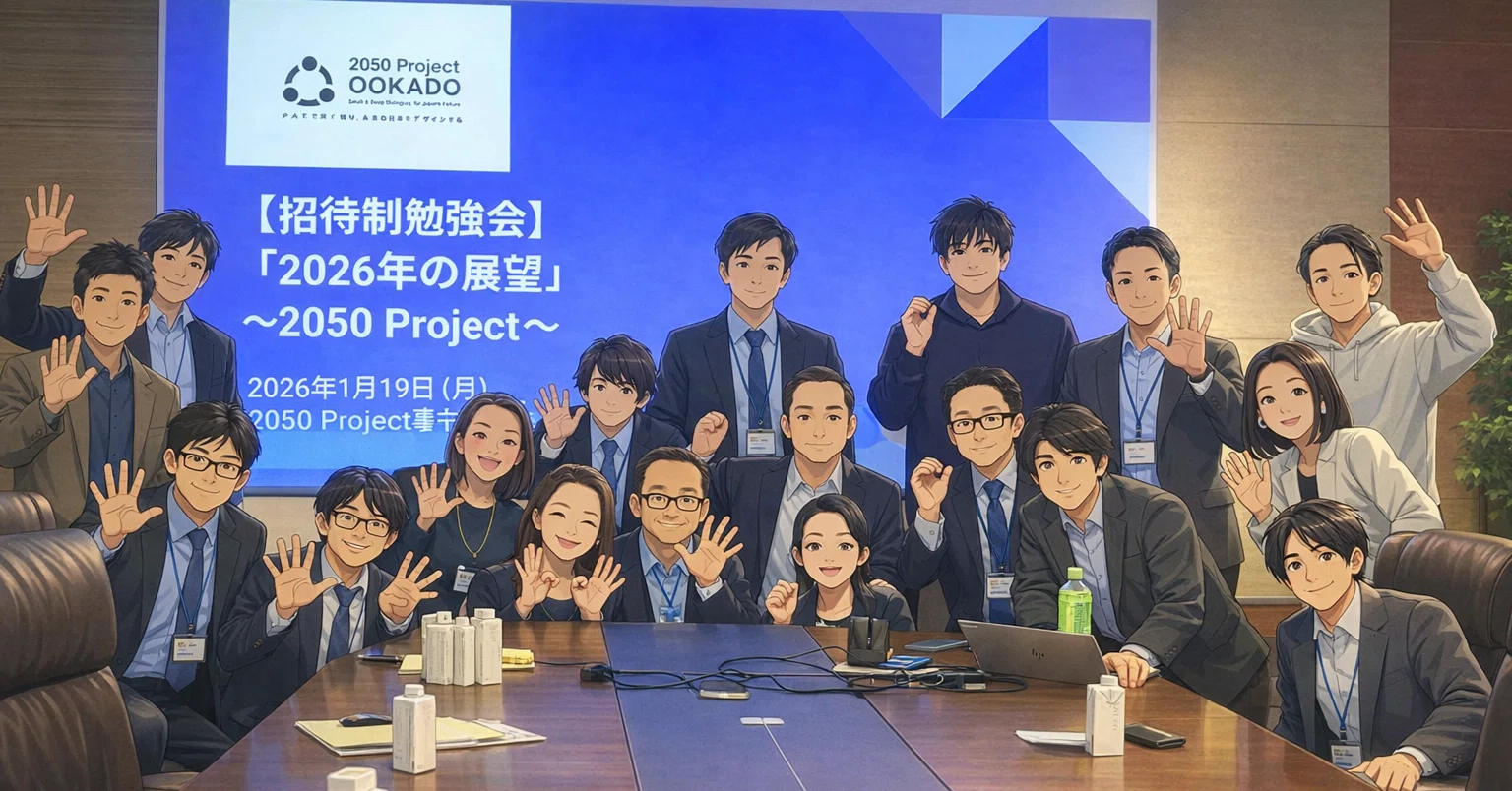 開催レポート】2050 Project～2026年の展望編～｜大角知也（オオカド）