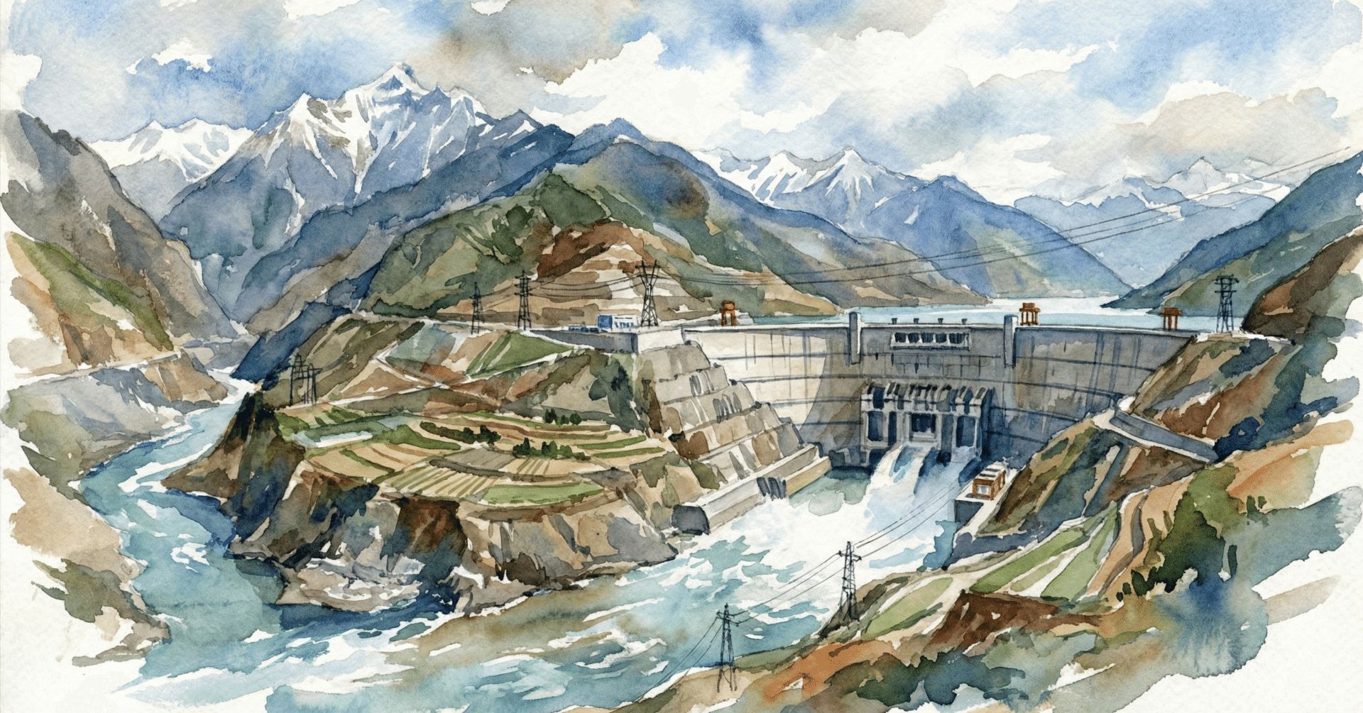 中国 金沙江の水力発電所｜Takebayashi