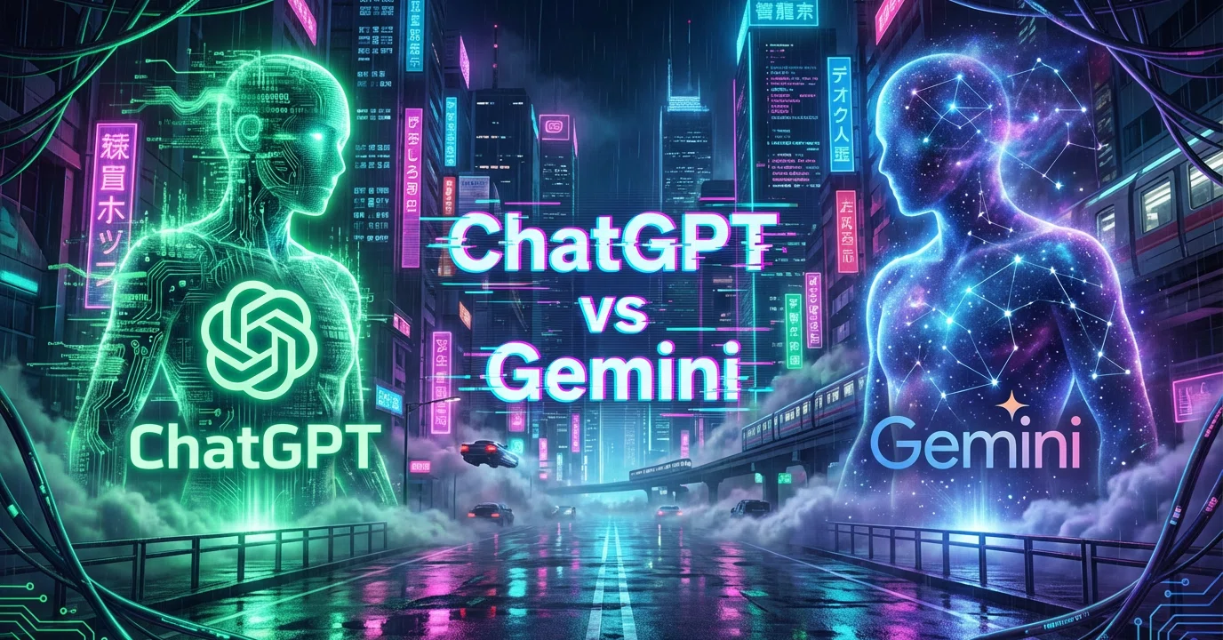 ChatGPT vs Gemini】大学レポートで使うならどっち?同じ課題で比較