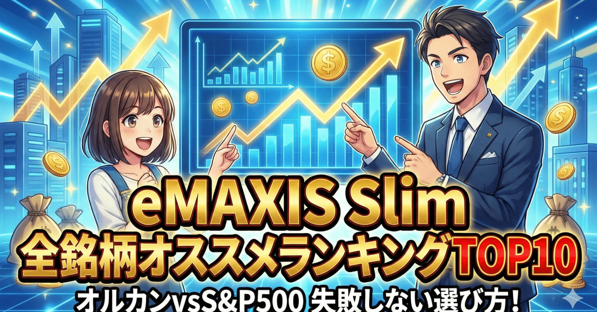 投資信託】eMAXIS Slim 人気ランキング TOP10（推定）初心者向け｜法令択一知識CHANNEL