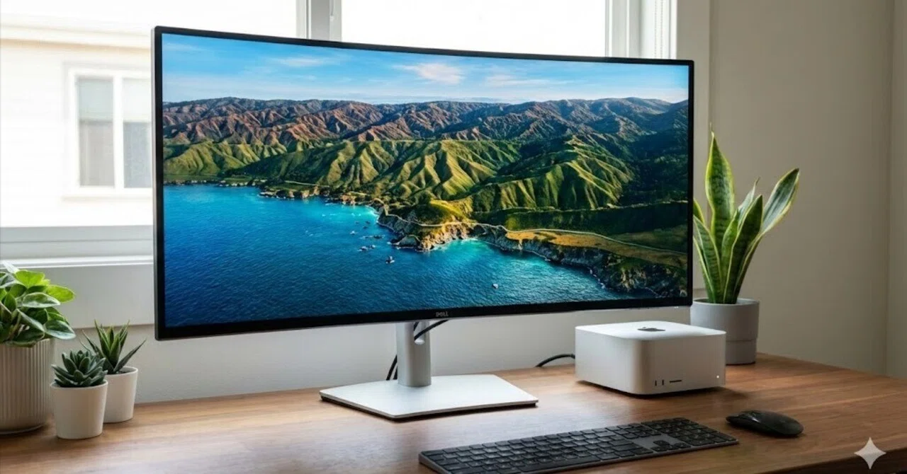 M4 Max Mac Studioと Dell U4025QW による 5K2K 120Hz の神髄 — 視覚的