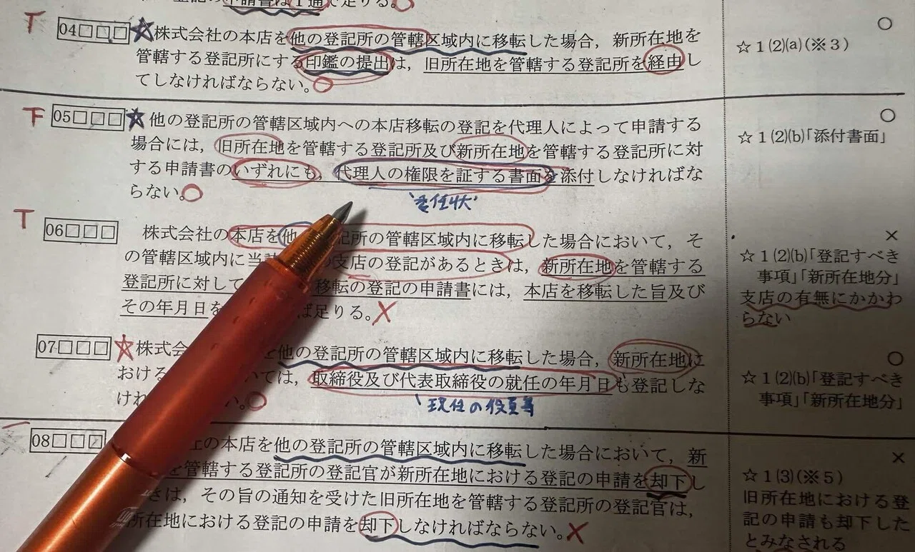 カイロスの司法書士試験合格メソッド『【2/4】必出3300選をどう使う