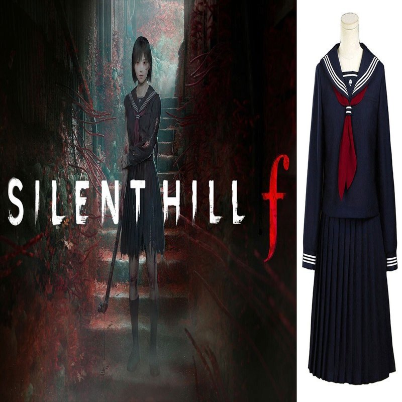 サイレントヒルf 深水雛子　清水雛子　SIRENHILLセーラー服　コスプレ サイレントヒルf SILENT HILL f 風 深水雛子 しみずひなこ セーラー服