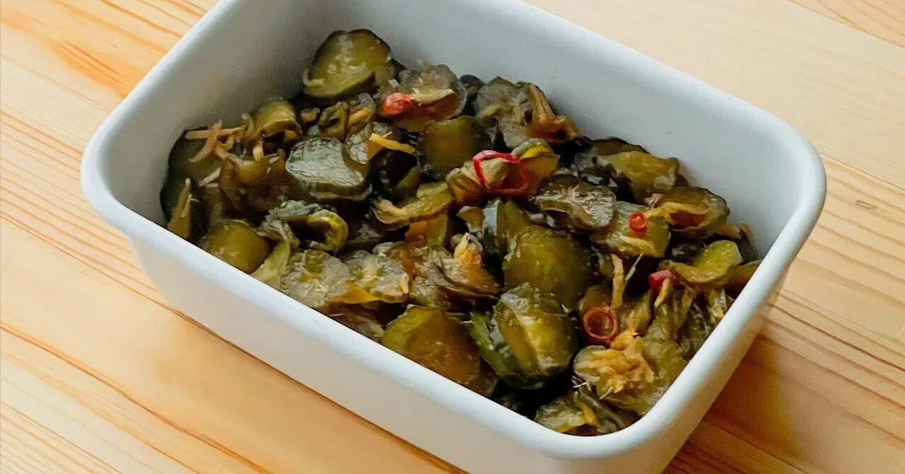 Cucumber Tsukudani Recipe｜卵サンド