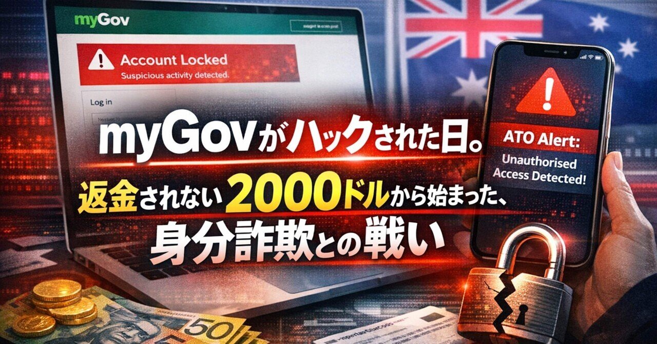 実録】豪州ワーホリ中にATOをハックされた話。2,000ドルの返金が消える前にやるべき全対策｜Mayu |元看護師| 低糖質×腸活×カフェ×ダイエット  | オーストラリア ワーホリ中🇦🇺