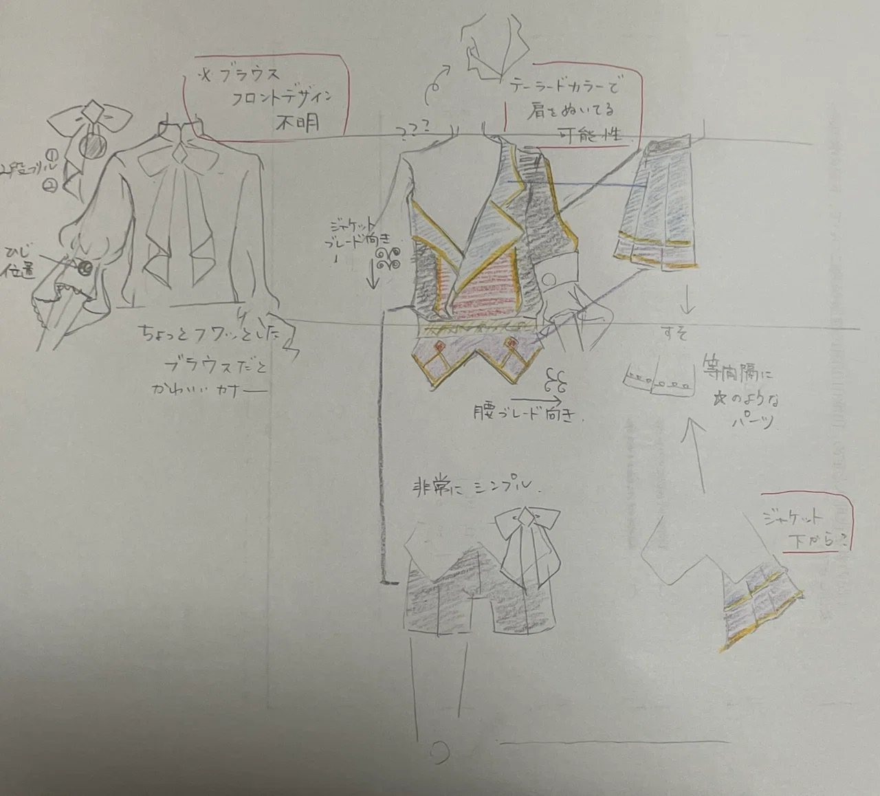 WITH「スーパー・ダーリン」衣装を作ろうともがいている件について①