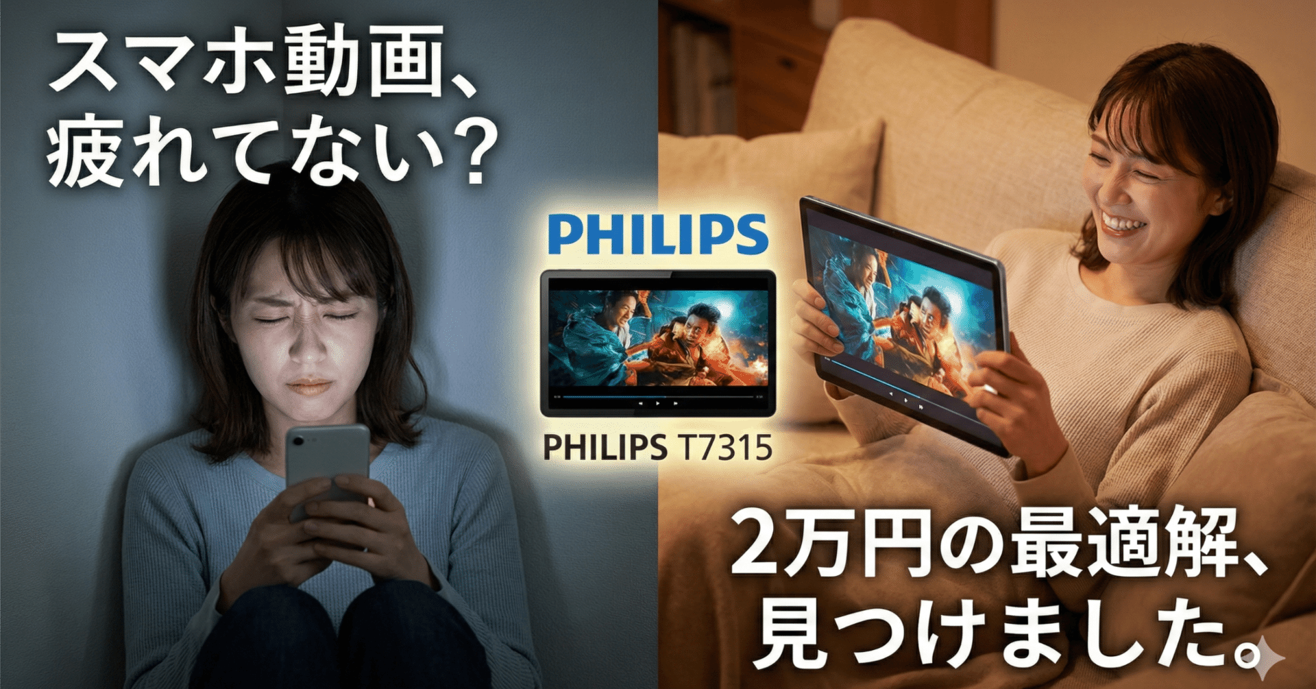 警告】iPadを買う前に読んで。2万円台のPHILIPS「T7315」が、あなたの