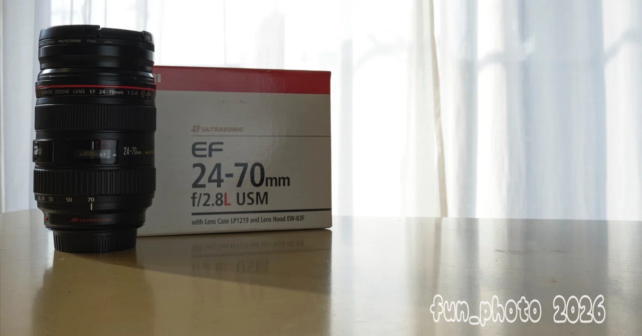 復活しました！ EF24-70mm F2.8L USM｜fun_photo