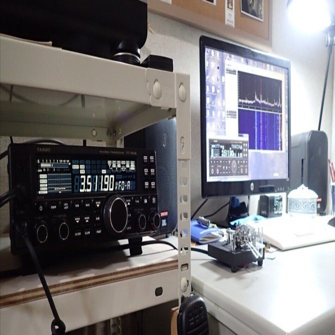 FT-450DMにバンドスコープ機能を追加｜JA7RHK