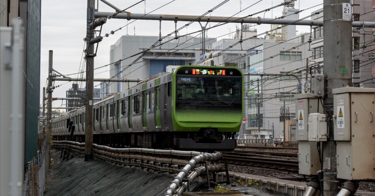 山手線徒歩一周してみた｜ftomo_camera