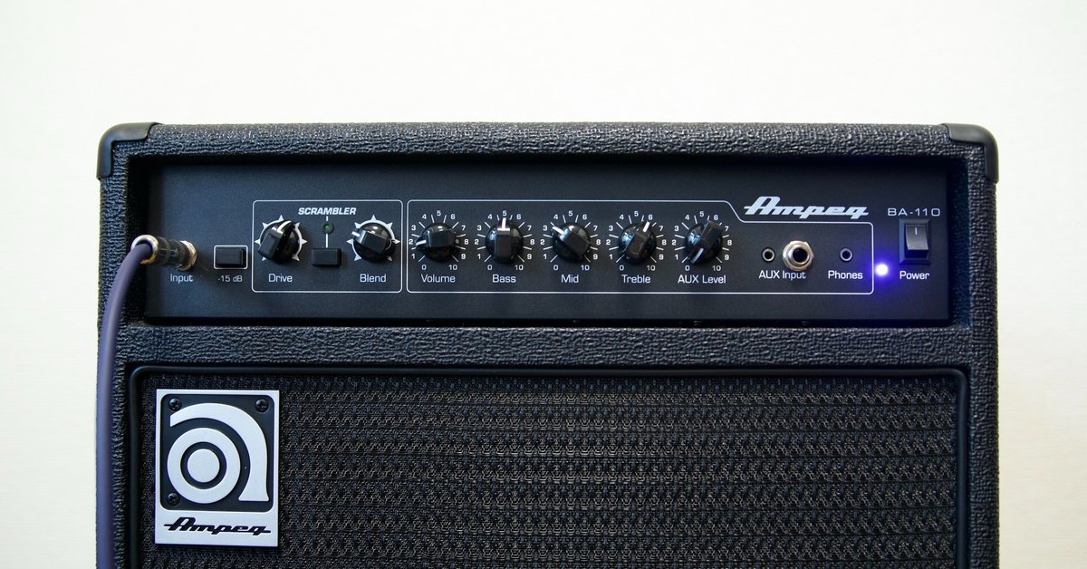 Ampeg BA-108 × BA-110 定番小型コンボ2機種を川崎哲平が