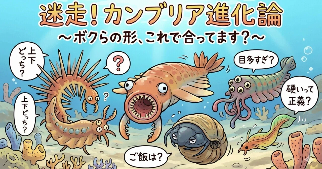 Story Note: 'Wandering! Cambrian Evolution Theory ~Is This Shape Right ...
