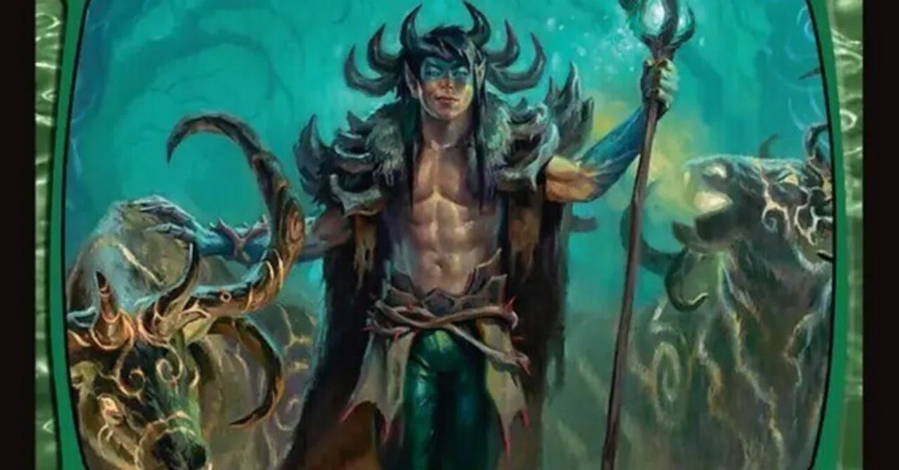 MTG 王冠泥棒、オーコ プロモパック版 foil ELD)Oko Thief of Crowns(F