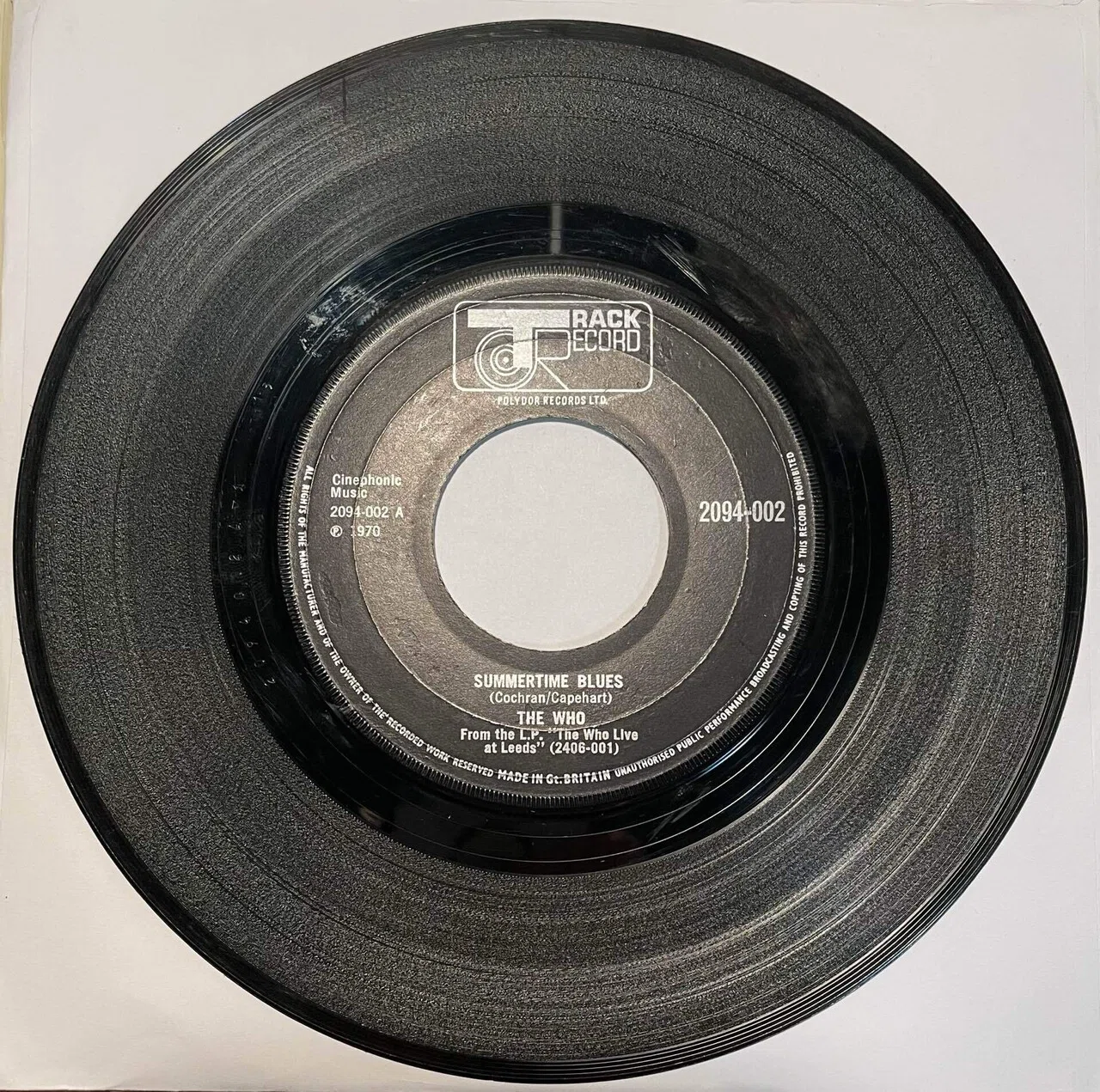 THE WHO LIVE AT LEEDSアナログ盤比較 音最強盤をお探しならぜひ70年代