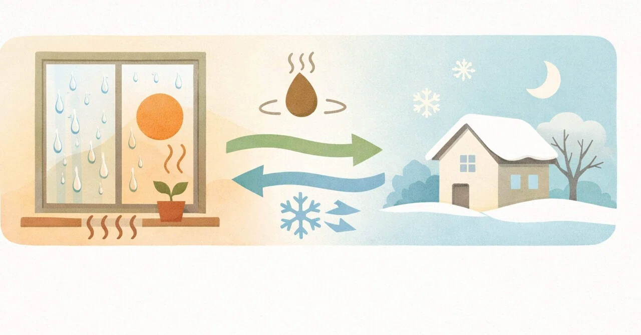 Condensation in a new home? The answer lies in the 'behavior of water ...