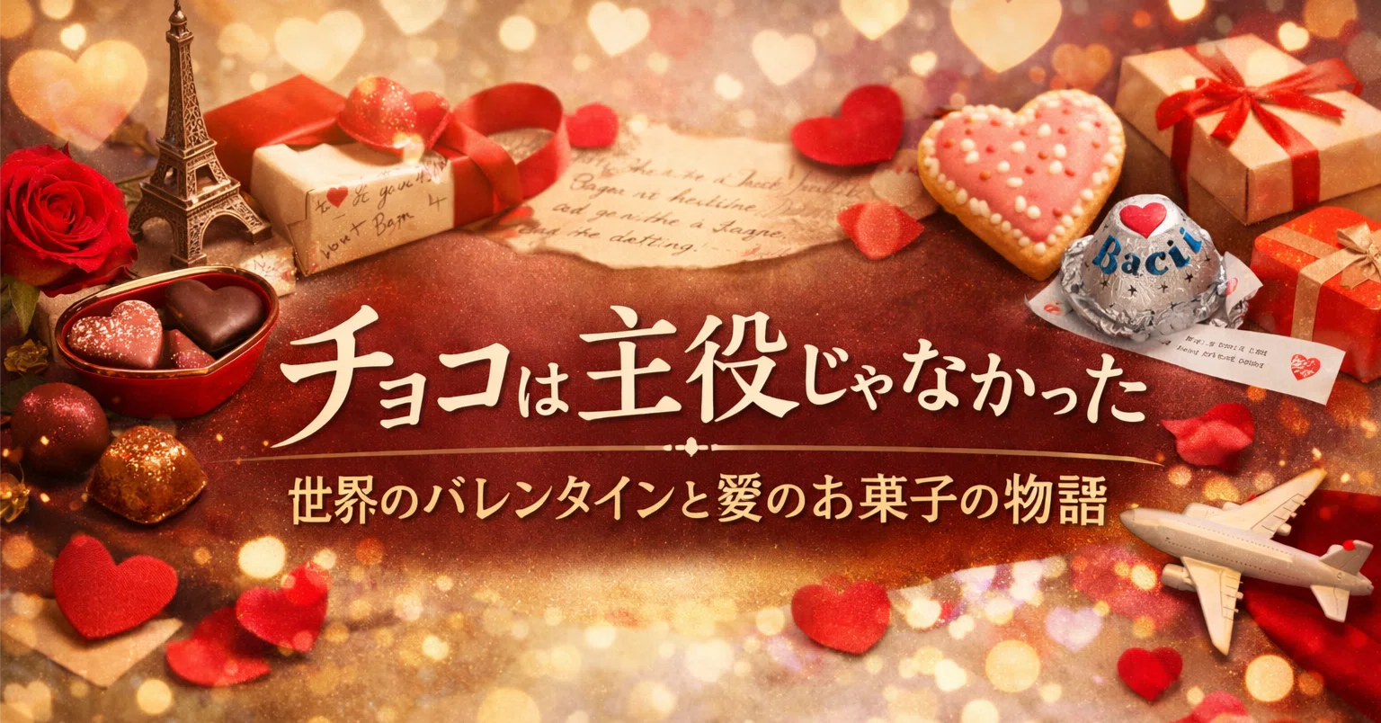 🥈 チョコは主役じゃなかった世界のバレンタインと、愛のお菓子の物語