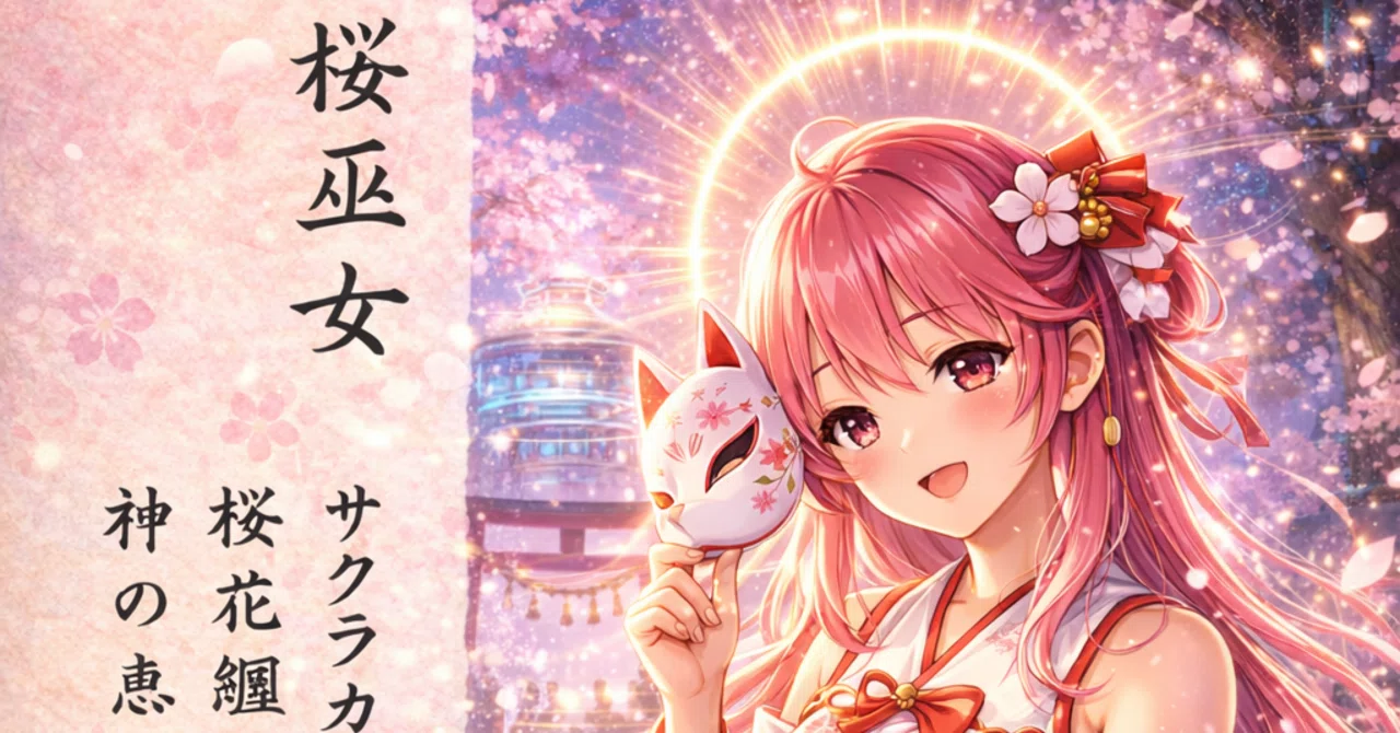 短歌｜桜巫女｜快聖