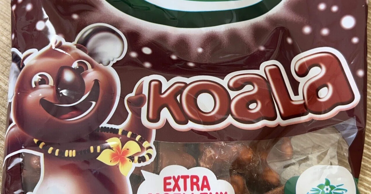 Lutti（ルッティ） Koala（コアラ）」 という、チョココーティングされ