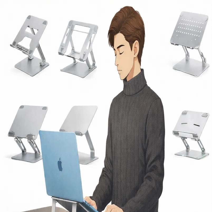 MacBook Air向けノートPCスタンド5選【自宅作業編】｜ひろゆき｜作業