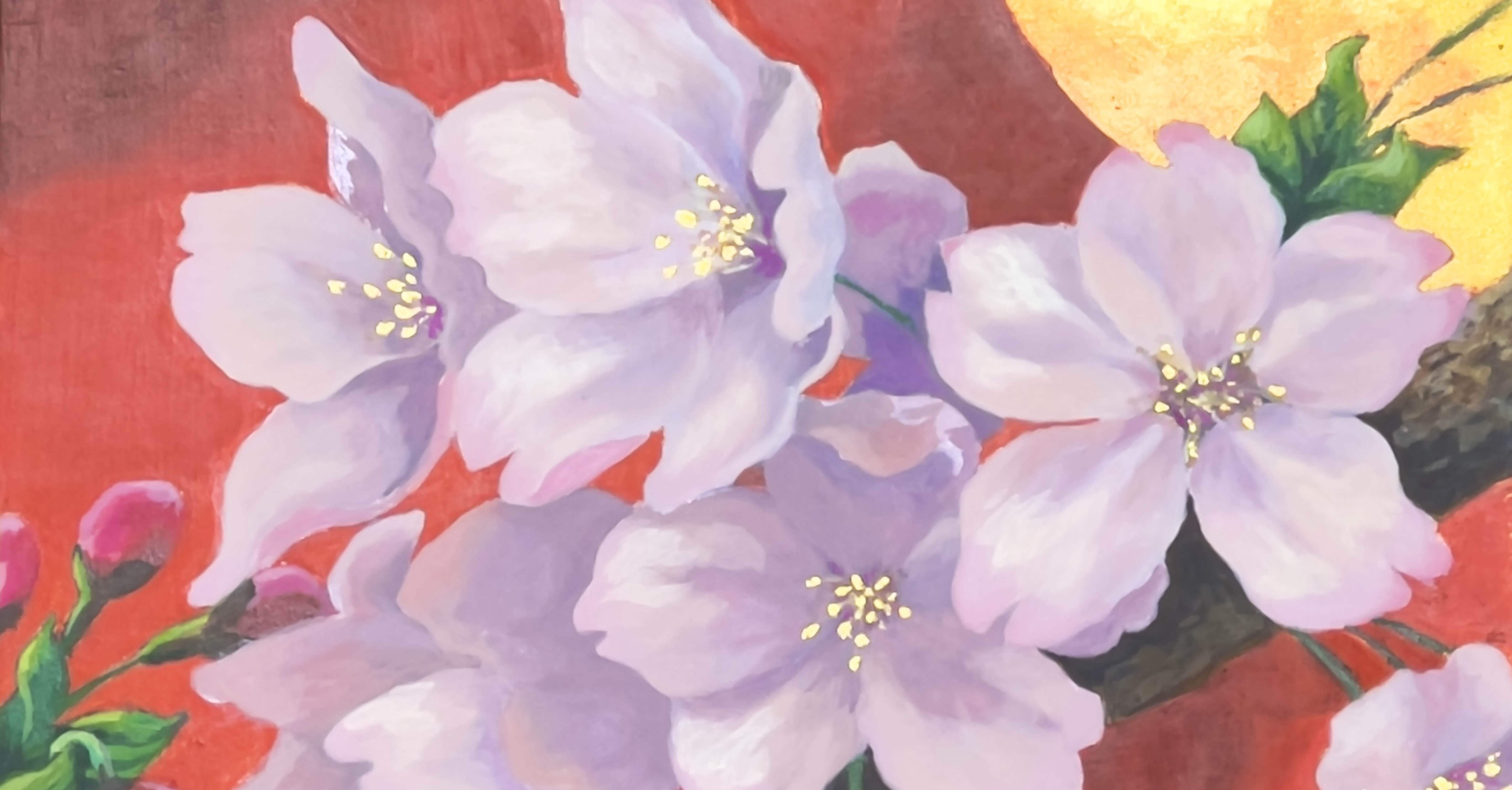 Cherryさま専用4月（原画）花がささやく春夜 ほか　6点おまとめ 山種美術館 春のさくらまつり【桜さくらSAKURA 2025】｜Nyori