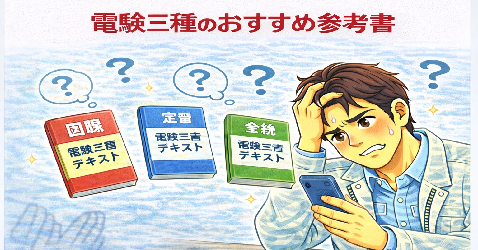 2026最新】電験三種のおすすめ参考書・テキスト比較ランキング！偏差値